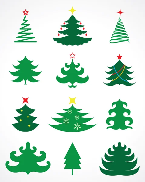 Kerstboom — Stockvector