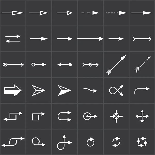 Conjunto de setas —  Vetores de Stock