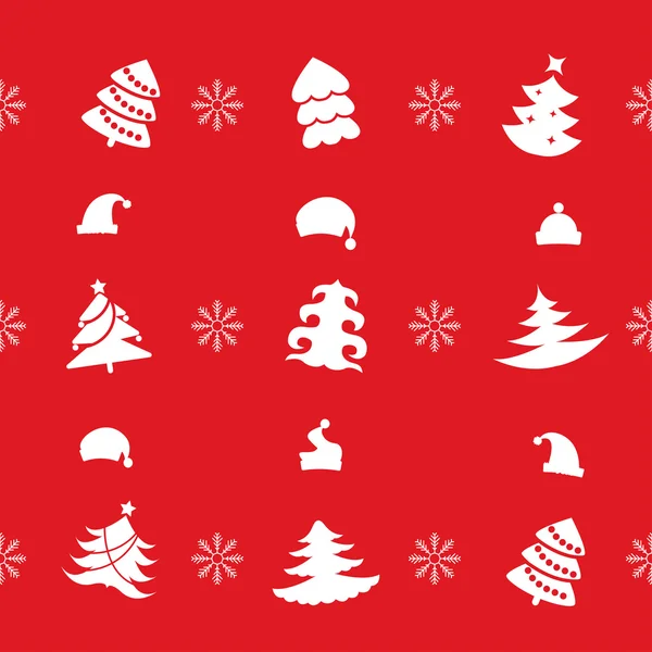 Kerst patroon — Stockvector