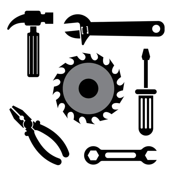 Ícones de ferramentas — Vetor de Stock
