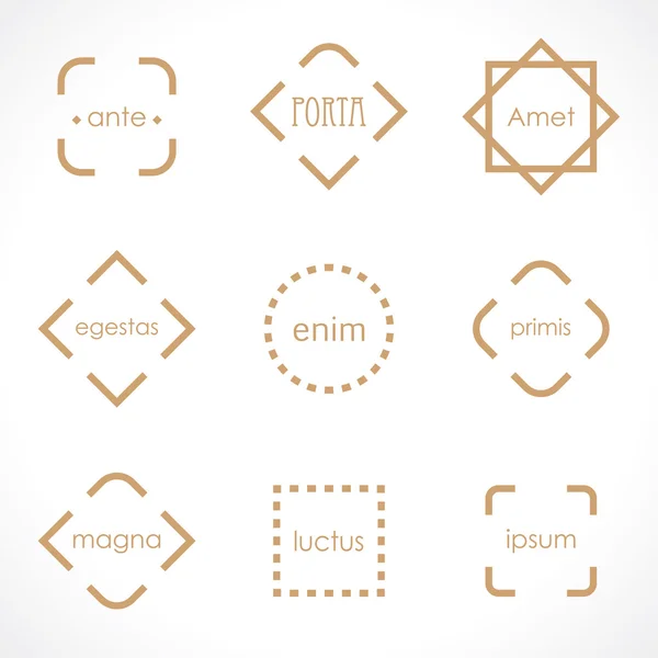 复古徽章和标签 — 图库矢量图片