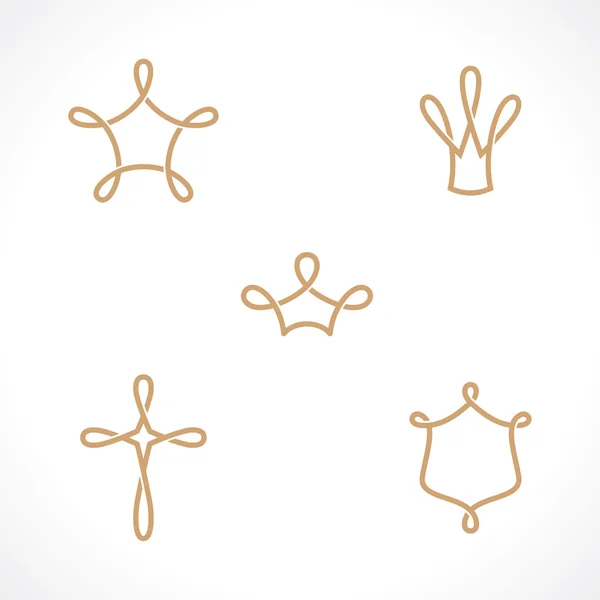 Symboles royaux — Image vectorielle