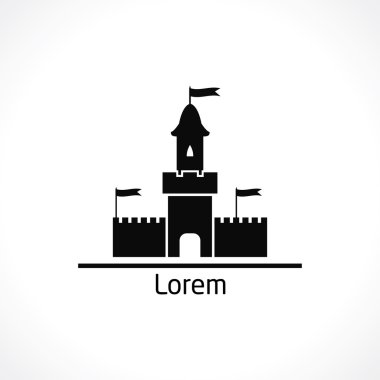 castle icon clipart