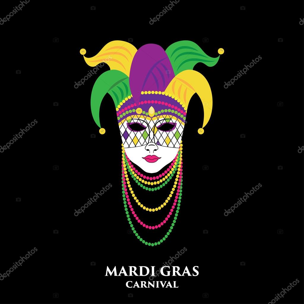 Mardi gras mask