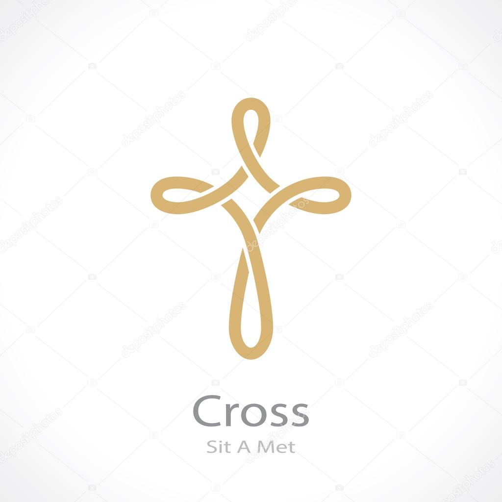 Cross weave. vector icon