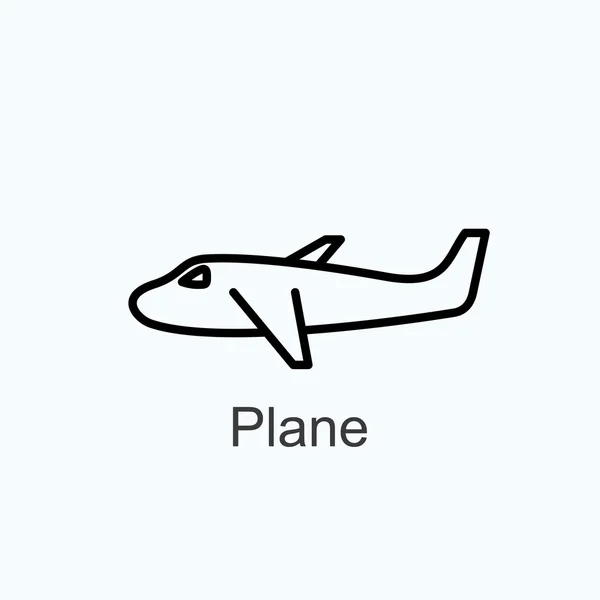 Pesawat terbang - Stok Vektor
