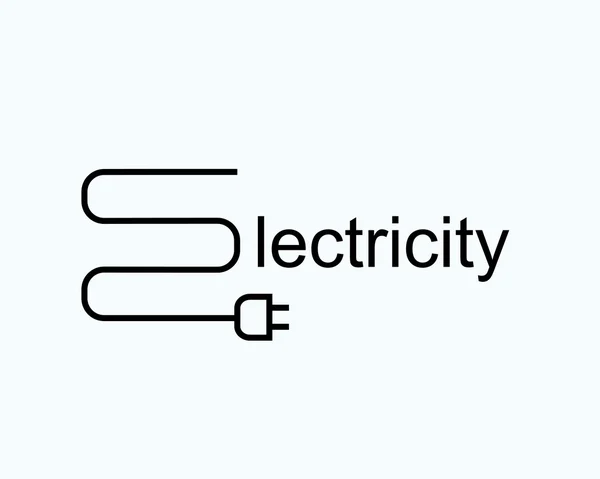 Energia elettrica — Vettoriale Stock