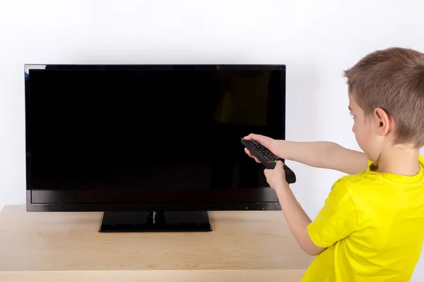 Turn off the TV — Stock Photo, Image