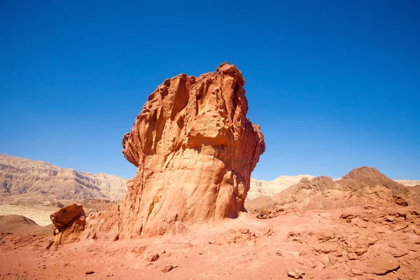 Zandsteen Paddestoel Timna Park Buurt Van Eilat Israël — Stockfoto