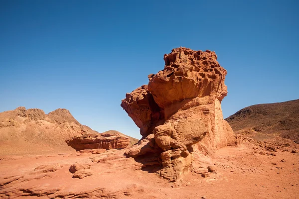 Zandsteen paddestoel uit de woestijn — Stockfoto