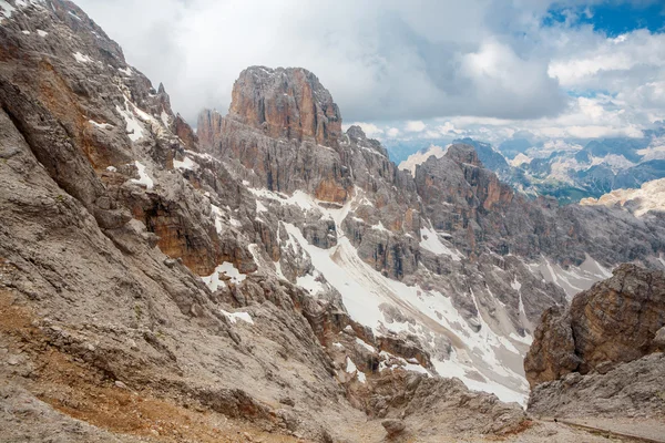 Los picos de las Dolomitas — Foto de Stock