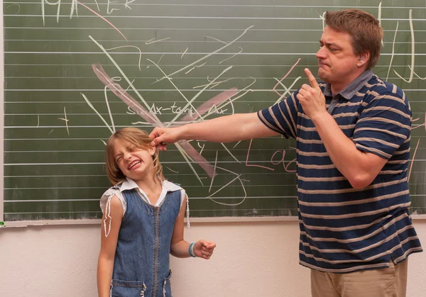 An Angry teacher — Stock Photo, Image