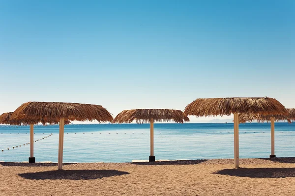 Empty beach of Eilat, Israel — Stock Photo, Image