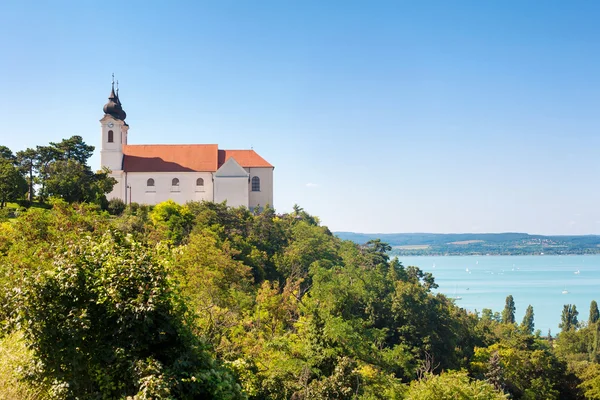 Abadia de Tihany, Lago Balaton, Hungria — Fotografia de Stock