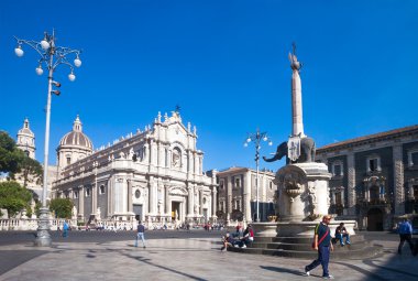 Catania town ana kare merkezi