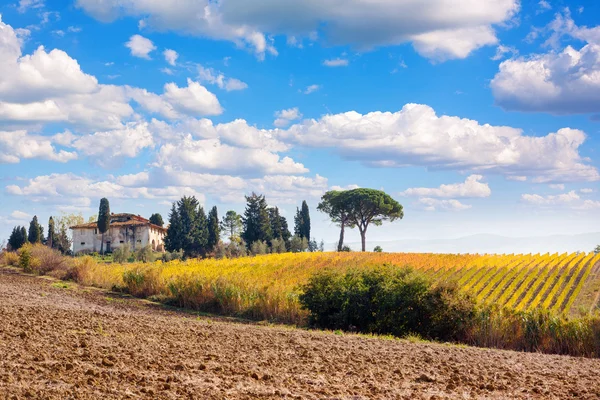 Landscape with farm — Stock Photo, Image