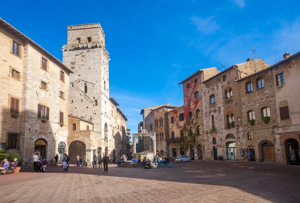 Centro Histórico de San Gimignano —  Fotos de Stock