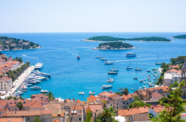 Beautiful Hvar city