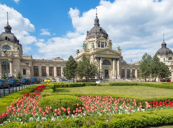 Szechenyi Bad medische spa — Stockfoto