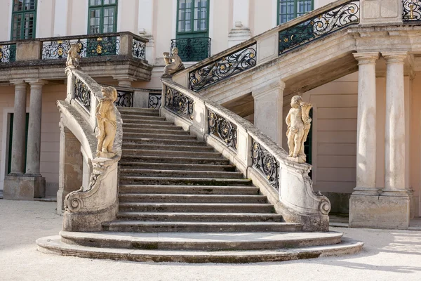 Château d'Esterhazy Escaliers menant au palais — Photo