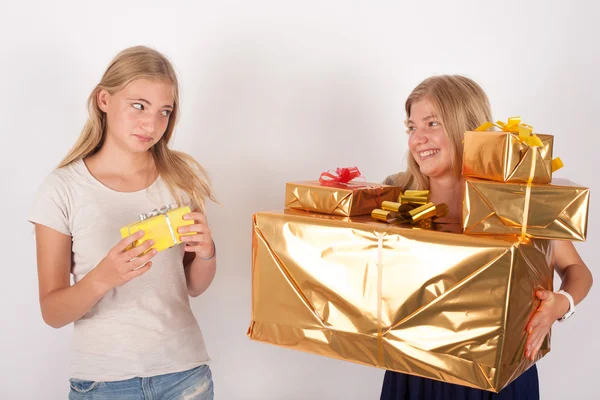 De verliezer en de winnaar — Stockfoto