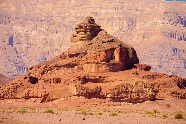 Spiral Hill Élément Géologique Dans Parc Timna Près Eilat Israël — Photo