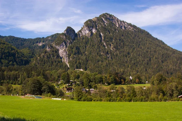Hegyvidéki Táj Berchtesgaden Nemzeti Park Németország Bajorország — Stock Fotó