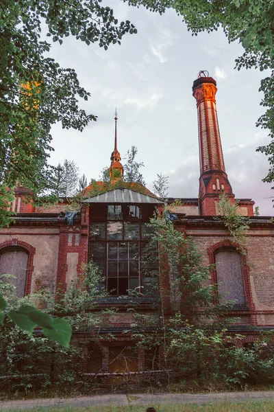 Beelitz Heilstatten May 2012 Abandoned Hospital Sanatorium Beelitz Heilstatten Berlin — Stock Photo, Image