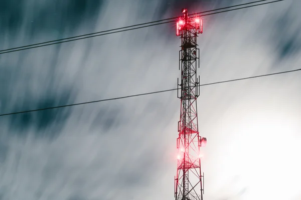 Antena de comunicação torre — Fotografia de Stock