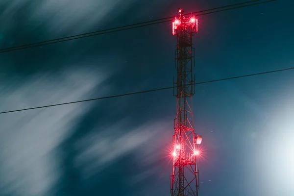 Antena de comunicação torre — Fotografia de Stock