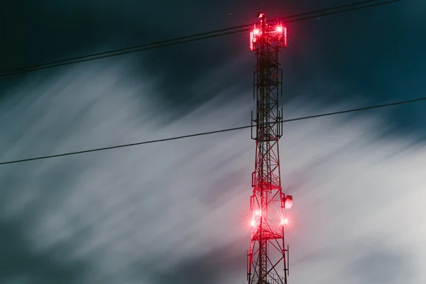 Antena de comunicação torre — Fotografia de Stock