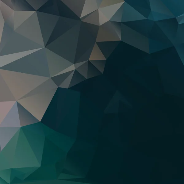 Dark abstract background polygon — Stock Vector
