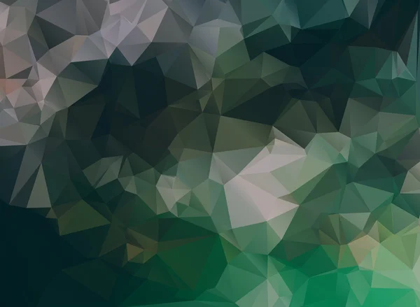 Dunkles abstraktes Hintergrundpolygon — Stockvektor