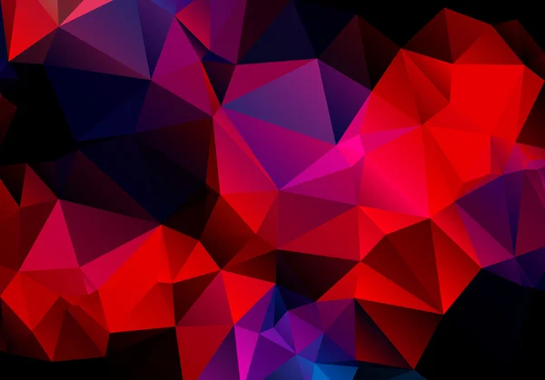 Multicolored background polygon — Stock Vector