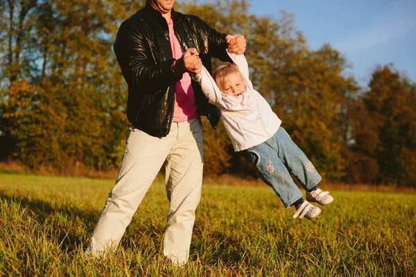 Dad and daughter — Stock Photo, Image