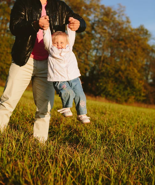 Dad and daughter — Stock Photo, Image