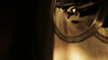 Fren disk üzerinde bir bisiklet tekerleği