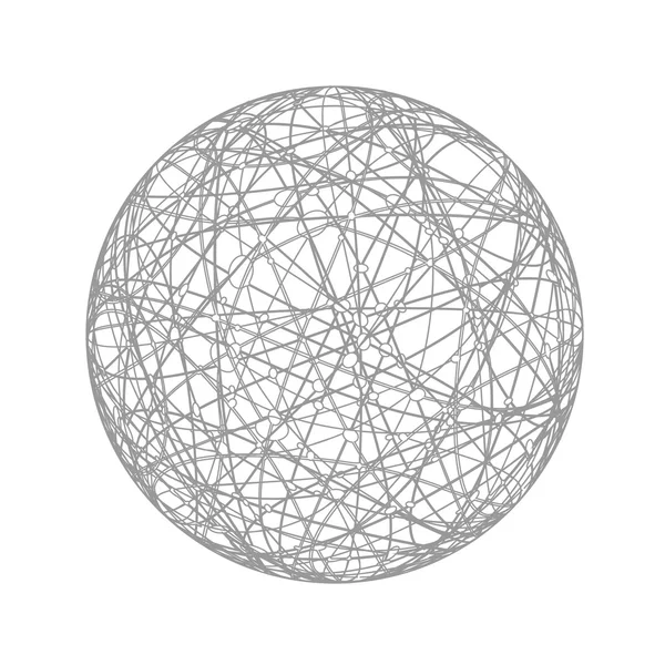 Abstraktní koule — Stockový vektor