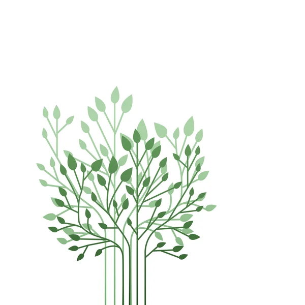 Arbusti — Vettoriale Stock