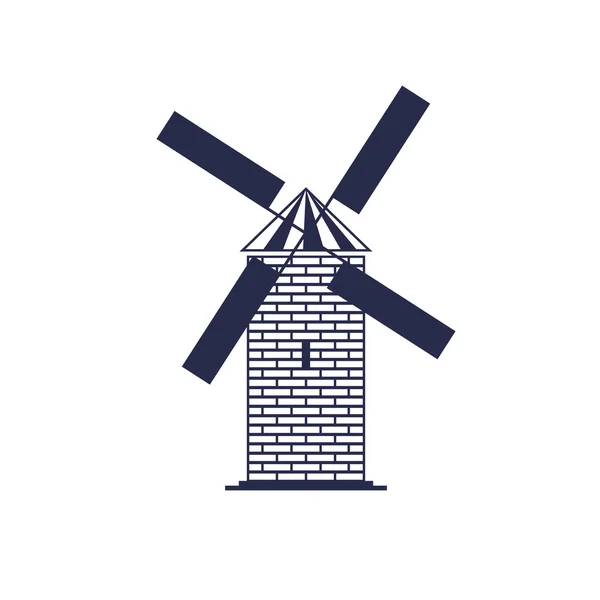 Windmill — Stock Vector
