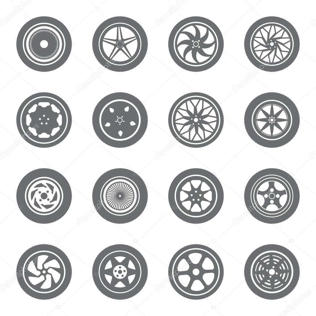 Llantas dibujo Imágenes Vectoriales, Gráfico Vectorial de Llantas dibujo |  Depositphotos