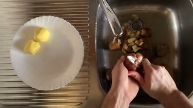 Soyma patates timelapse