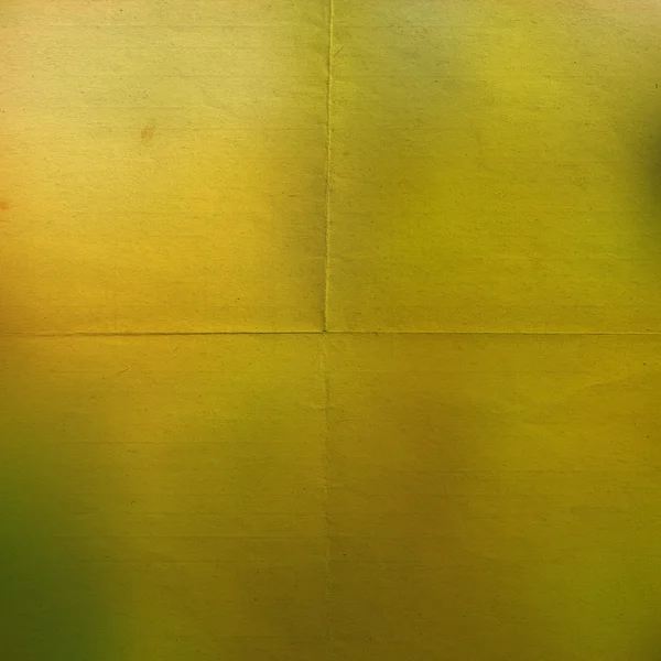 Feuille de papier rides vertes . — Photo