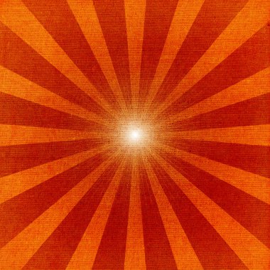 Grunge sunburst eski kağıt arka plan üzerinde