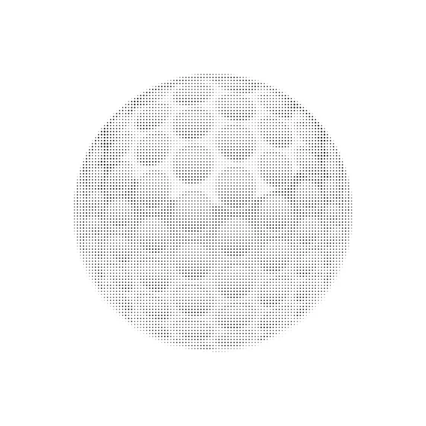 Halvton golfboll — Stockfoto