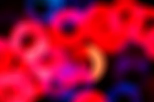 Розмитий абстрактний фон з кольоровими кільцями — стокове фото