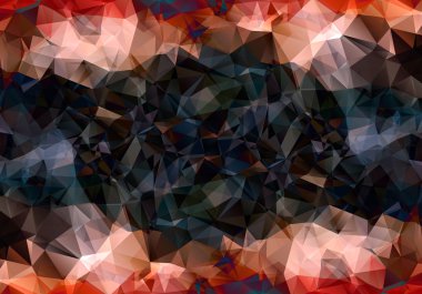 Üçgen arka plan soyut