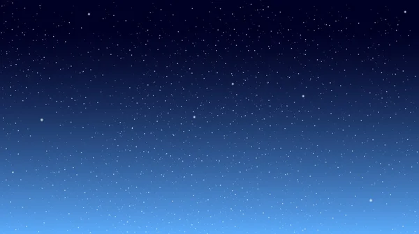 Ciel étoilé — Image vectorielle
