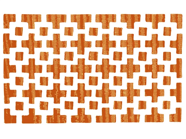 Patterned grating — Stock Vector