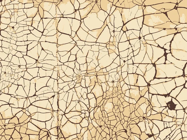 Vintage cracked background. — Stock Vector